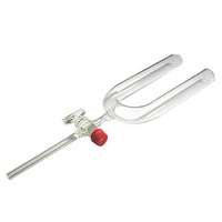 Tube en U, en verre borosilicaté 3.3, avec robinet verre