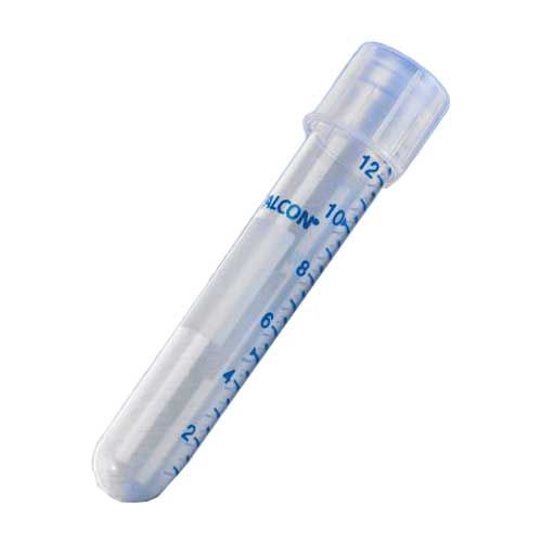 Tube polypropylène (PP) à fond rond gradué avec bouchon à clipser, stérile, LAB-ONLINE®