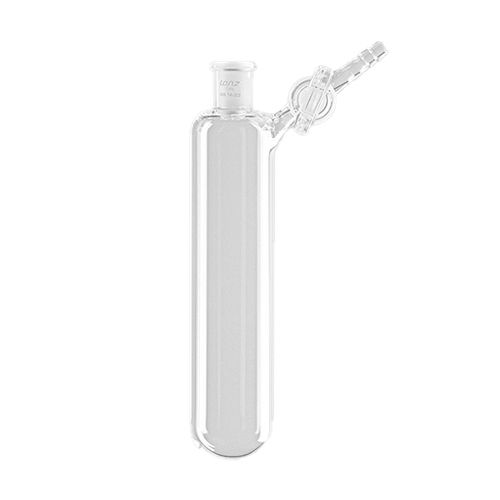 Tube Schlenk en verre DURAN® fond rond, avec robinet verre et rodage femelle en haut 14/23, LENZ®