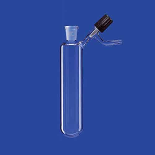Tube Schlenk en verre DURAN® fond rond, avec robinet