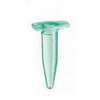 Tubes PCR BRAND® 0,5 ml av capuchon attaché - individuel - vert