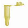 Tubes PCR BRAND® 0,5 ml av capuchon attaché - individuel - jaune