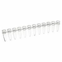 Tubes PCR en PP, BRAND®, barettes de 12, sans bouchon