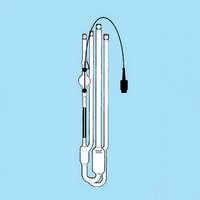 Tubes viscosimétriques Ubbelohde étalonnés, avec capteur TC et tubes additionnels, pour mesures automatiques
