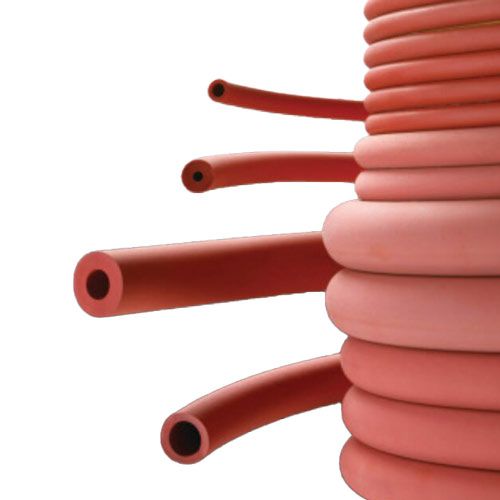 Tuyau vide gomme souple en caoutchouc naturel rouge (GSR), DEUTSCH & NEUMANN®