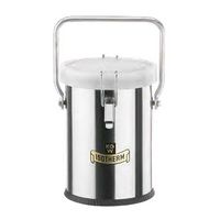 Vase de DEWAR de transport ISOTHERM avec couvercle et poignée, KGW®