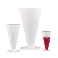 Verre à expériences gradué, polypropylène