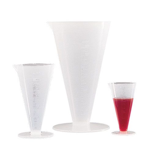 Verre à expériences gradué, polypropylène
