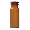 Vial pour chromatographie, en verre borosilicaté, brun, 11.6 x 32 mm, 2 ml, col avec anneau à clipser (snap/clip top), Boîte de 100