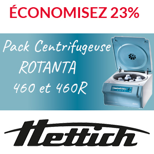 Promo HETTICH sur les centrifugeuses ROTANTA 