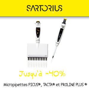 Promotion Micropipette SARTORIUS®