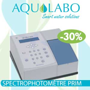 Promotion spectrophotomètre PRIM, AQUALABO®
