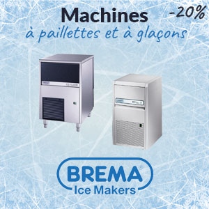 Promotion sur les machines à glaçes, BREMA®